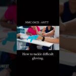 Master the procedure of wearing sterile gloves.#osce #nurse #fortuwestinternational #osceuk