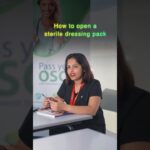 OSCE Tip: How to Open a Sterile Dressing PackMaster the technique. Avoid common mistakes.
